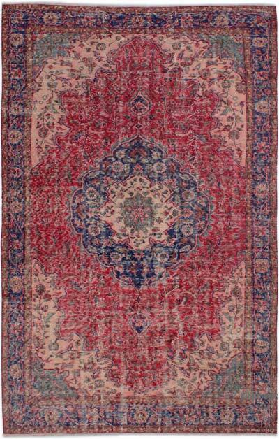 Alfombra Vintage Turca Anudada a Mano - 165 cm x 261 cm