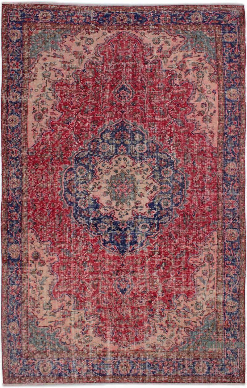 Vintage Turkish Hand-Knotted Rug - 5' 5" x 8' 7" (65" x 103") - K0083704