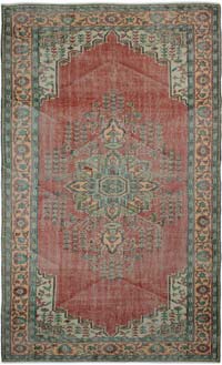 El Dokuma Vintage Halı - 178 cm x 298 cm