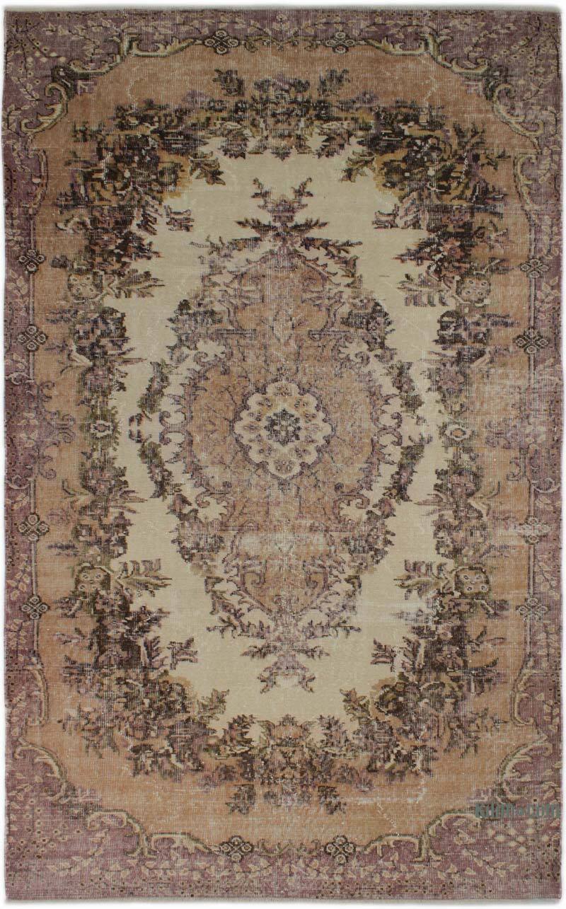 El Dokuma Vintage Halı - 167 cm x 267 cm - K0083709