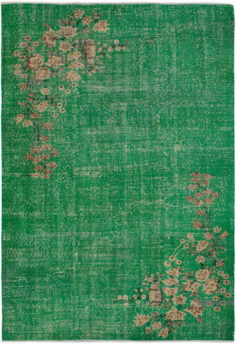 Alfombra Vintage Turca Anudada a Mano - 185 cm x 272 cm - K0083712