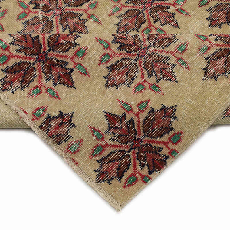 Vintage Turkish Hand-Knotted Rug - 5' 10" x 9' 4" (70" x 112") - K0083713