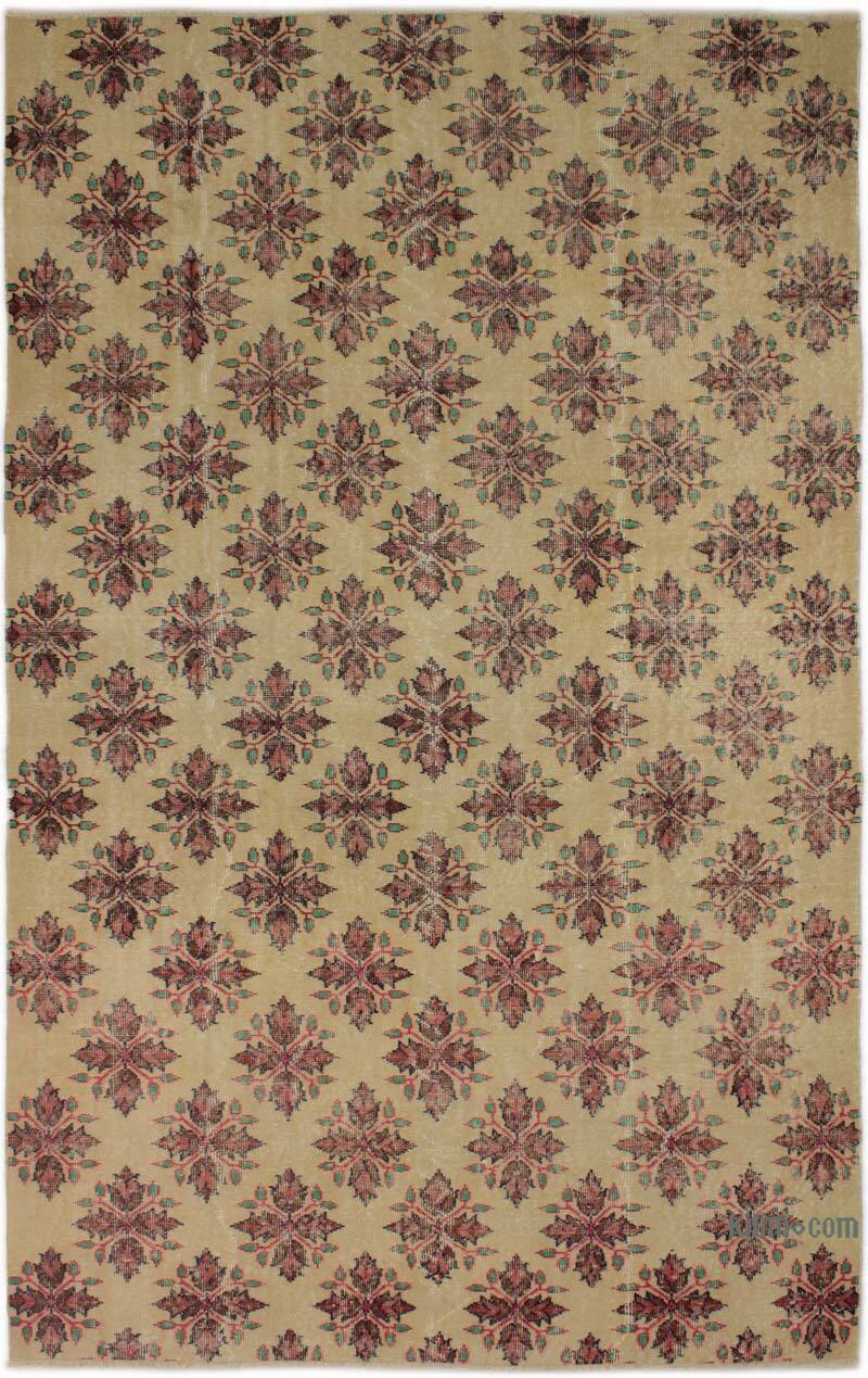 Vintage Turkish Hand-Knotted Rug - 5' 10" x 9' 4" (70" x 112") - K0083713