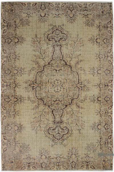 Alfombra Vintage Turca Anudada a Mano - 175 cm x 267 cm