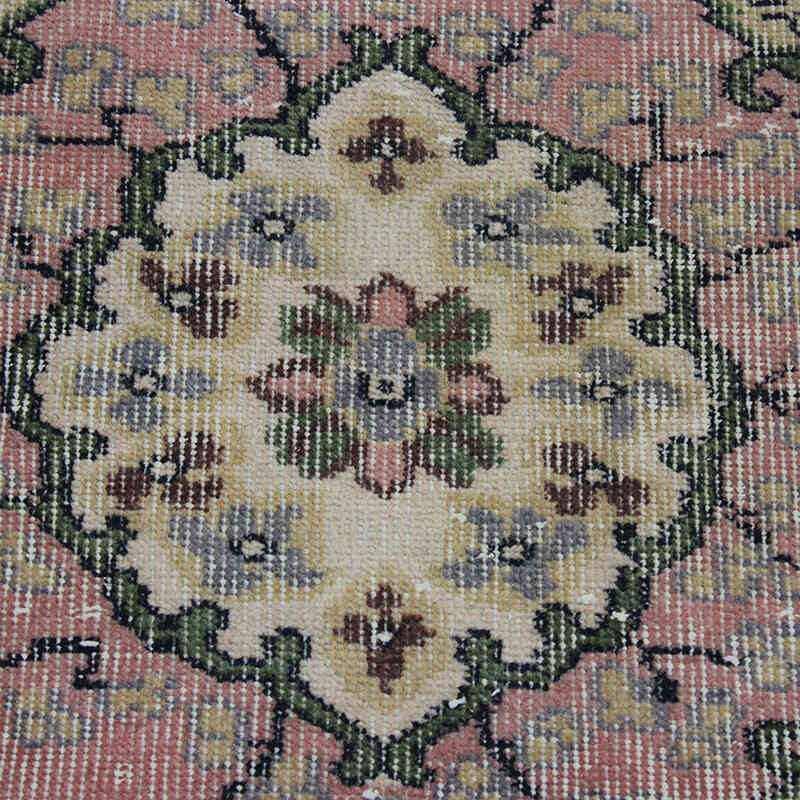 Alfombra Vintage Turca Anudada a Mano - 197 cm x 290 cm - K0083719