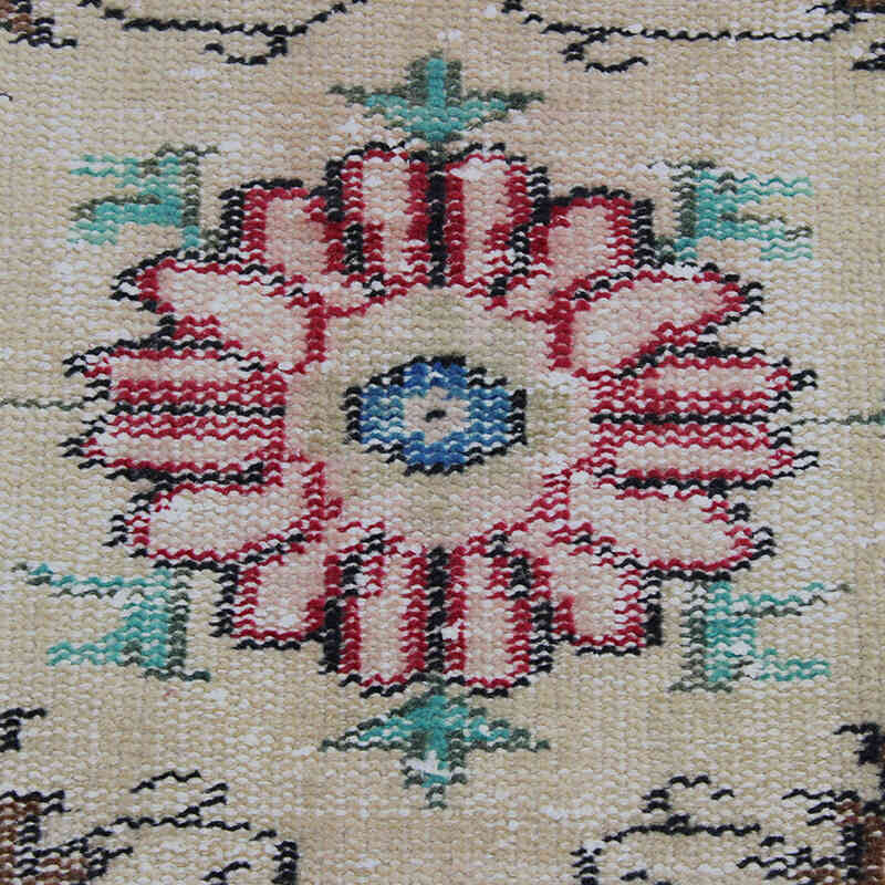 Vintage Turkish Hand-Knotted Rug - 6'  x 8' 9" (72" x 105") - K0083720