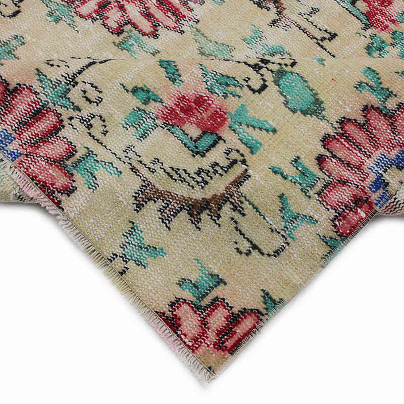 Vintage Turkish Hand-Knotted Rug - 6'  x 8' 9" (72" x 105") - K0083720