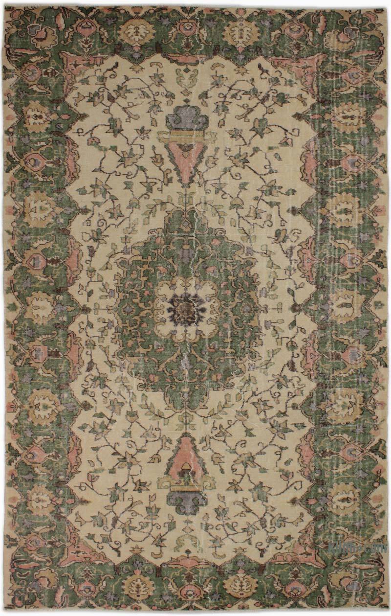 El Dokuma Vintage Halı - 168 cm x 270 cm - K0083721