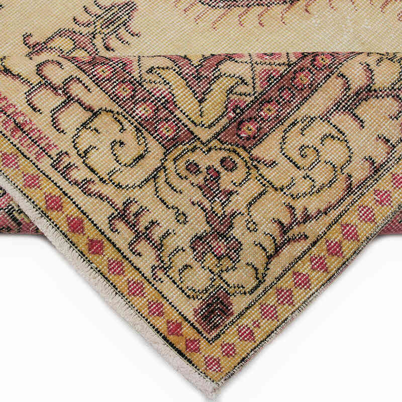 Vintage Turkish Hand-Knotted Rug - 5' 5" x 9'  (65" x 108") - K0083722