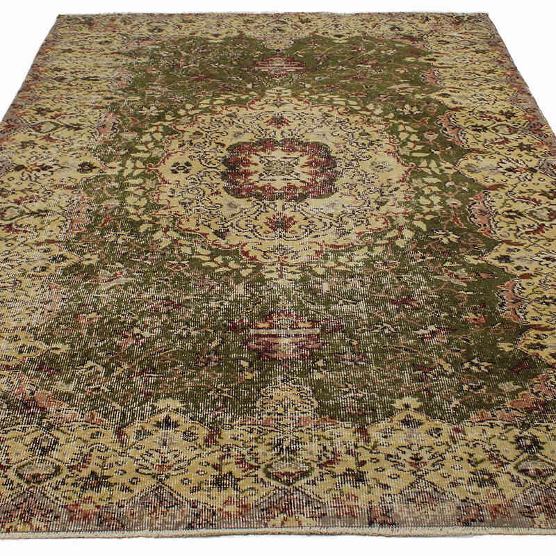 El Dokuma Vintage Halı - 174 cm x 262 cm - K0083723