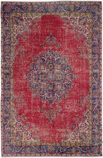 Alfombra Vintage Turca Anudada a Mano - 177 cm x 277 cm