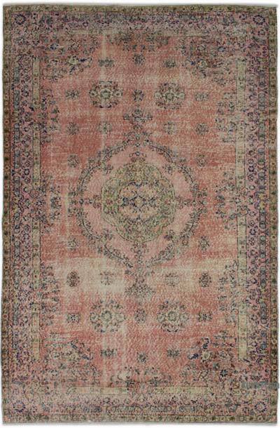 Alfombra Vintage Turca Anudada a Mano - 170 cm x 260 cm