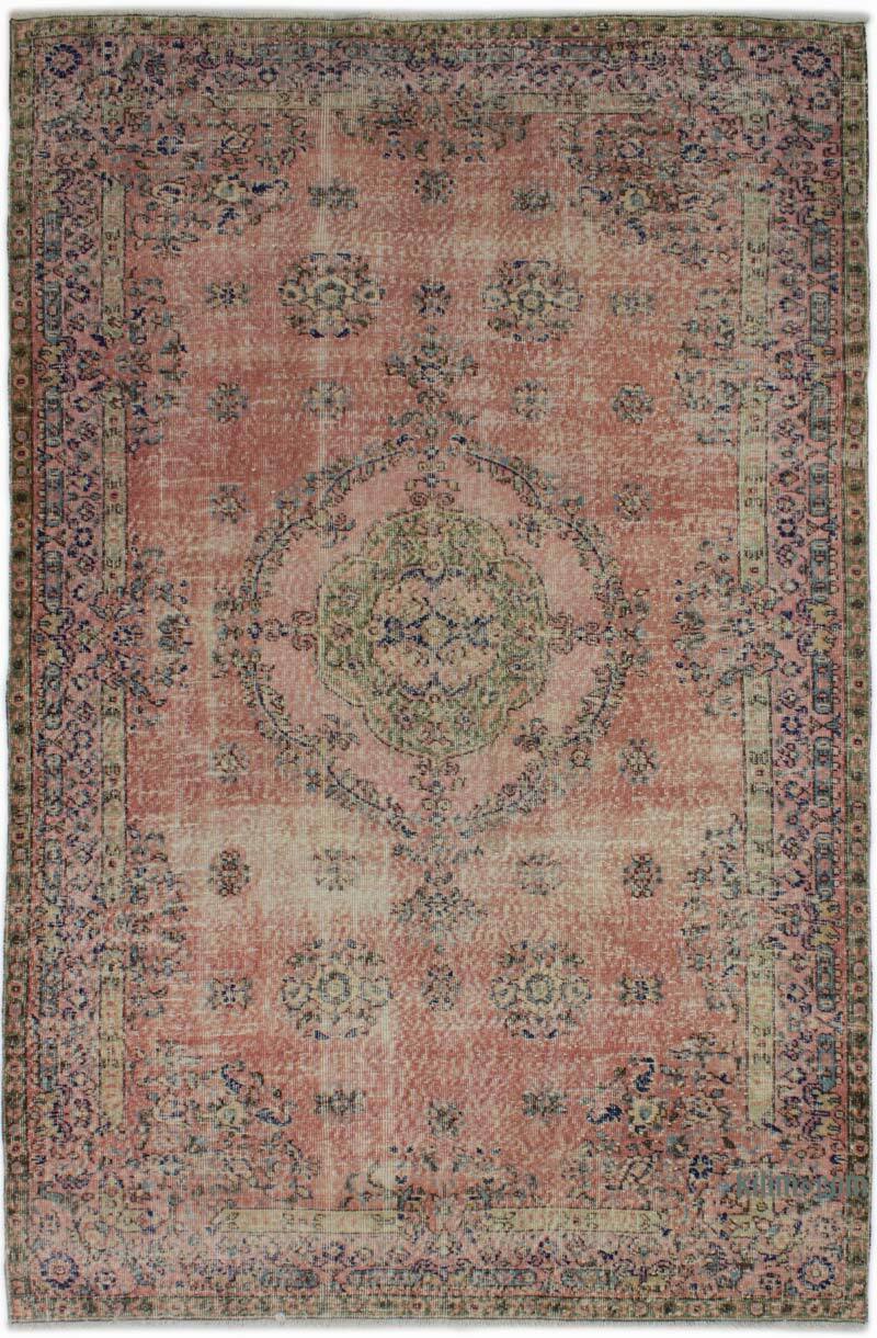 El Dokuma Vintage Halı - 170 cm x 260 cm - K0083725