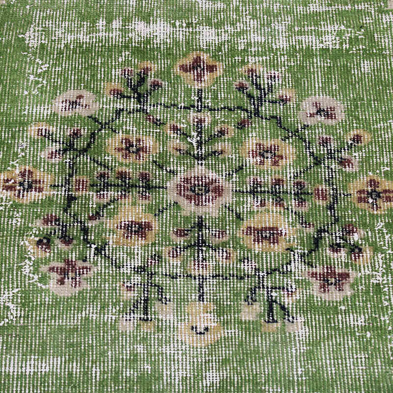 Alfombra Vintage Turca Anudada a Mano - 146 cm x 252 cm - K0083728