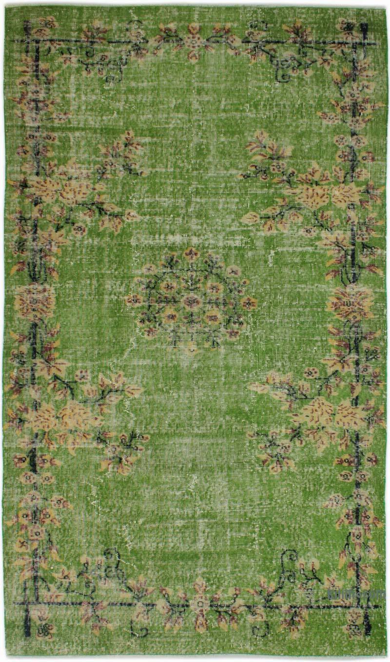 Alfombra Vintage Turca Anudada a Mano - 146 cm x 252 cm - K0083728