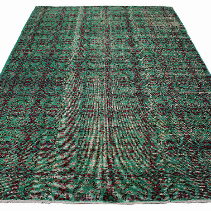 Vintage Turkish Hand-Knotted Rug - 5' 7" x 9' 2" (67" x 110") - K0083731