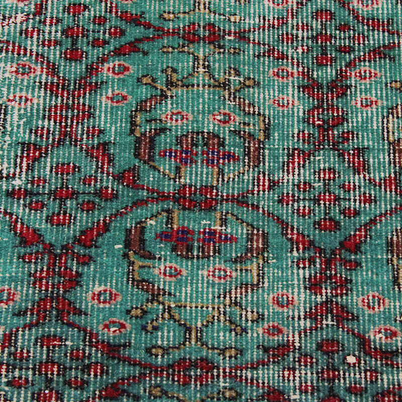 Vintage Turkish Hand-Knotted Rug - 5' 7" x 9' 2" (67" x 110") - K0083731