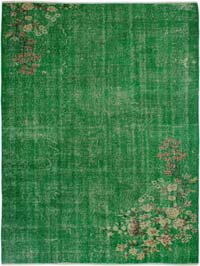 Alfombra Vintage Turca Anudada a Mano - 173 cm x 230 cm