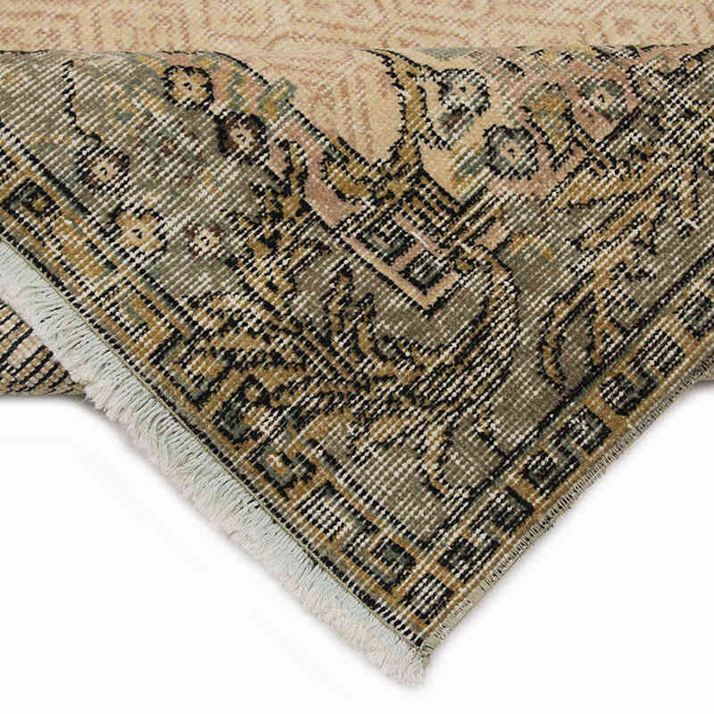 Vintage Turkish Hand-Knotted Rug - 5'  x 8' 7" (60" x 103") - K0083737