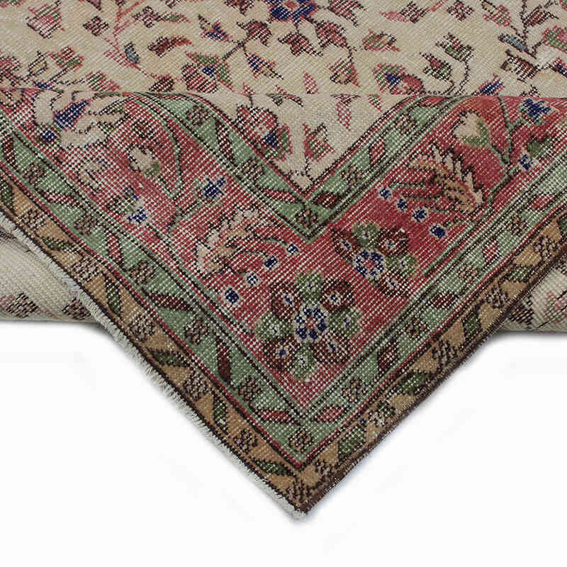 Vintage Turkish Hand-Knotted Rug - 5' 8" x 9' 4" (68" x 112") - K0083738