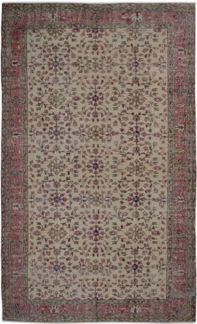 Alfombra Vintage Turca Anudada a Mano - 172 cm x 284 cm