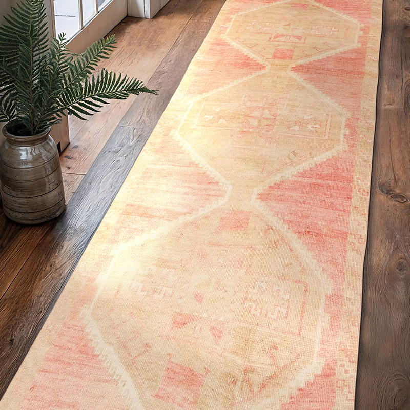 Vintage Anadolu Yolluk - 93 cm x 348 cm - K0083740