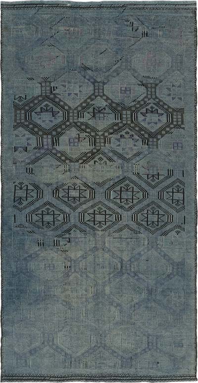 Vintage Anatolian Jijim Rug - 6' 7" x 13'  (79" x 156")