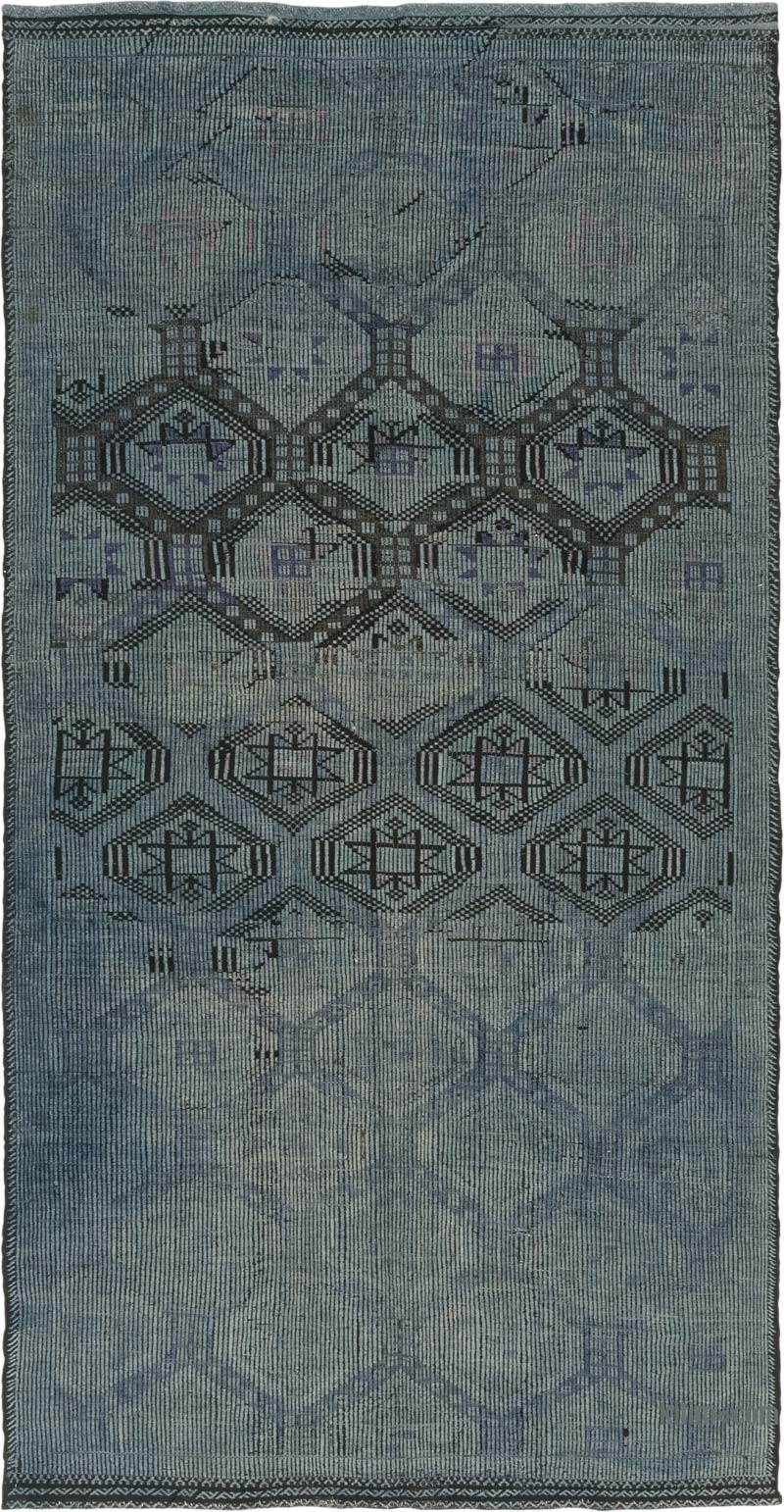 Vintage Anatolian Jijim Rug - 6' 7" x 13'  (79" x 156") - K0083743