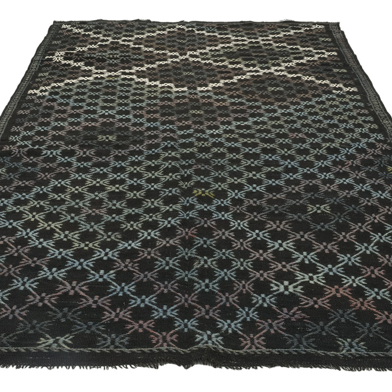 Vintage Anatolian Jijim Rug - 5' 11" x 10' 6" (71" x 126") - K0083746