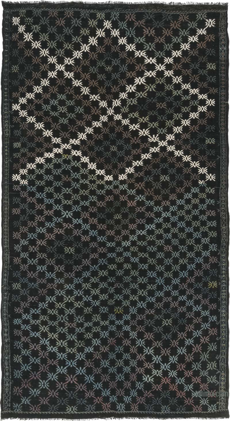 Vintage Anatolian Jijim Rug - 5' 11" x 10' 6" (71" x 126") - K0083746