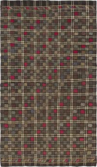 Vintage Anatolian Jijim Rug - 5' 9" x 10'  (69" x 120")