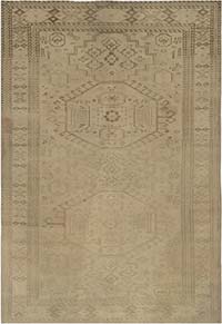 Vintage Turkish Hand-Knotted Rug - 182 cm x 262 cm