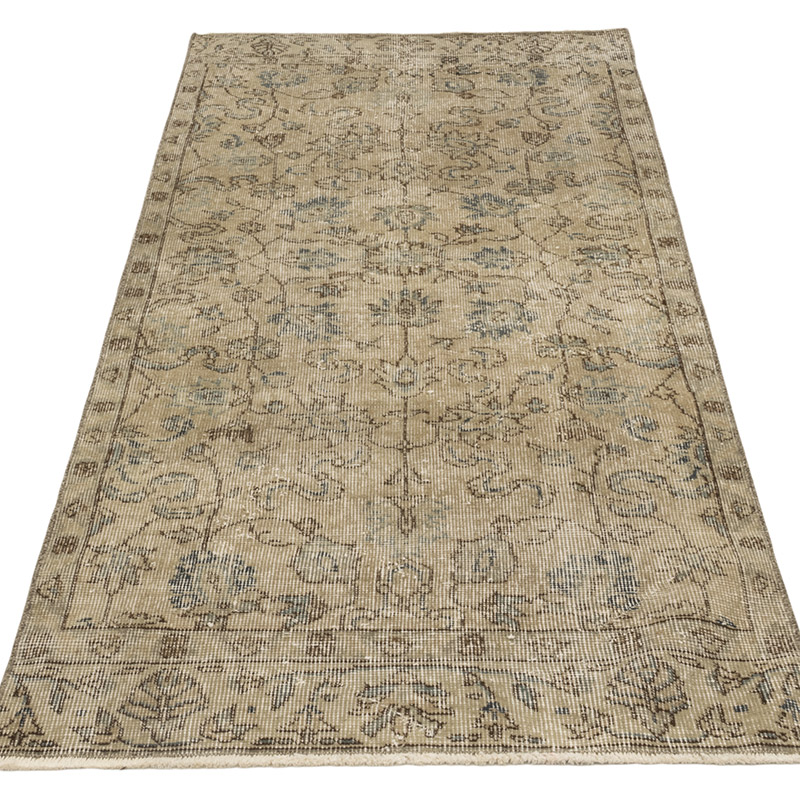 Alfombra Vintage Turca Anudada a Mano - 83 cm x 192 cm - K0083765