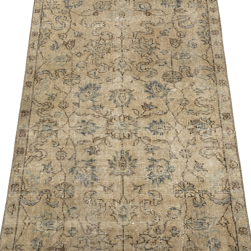 Alfombra Vintage Turca Anudada a Mano - 83 cm x 192 cm - K0083765