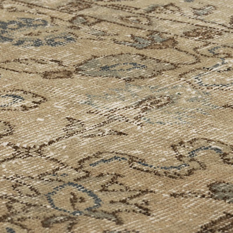 Alfombra Vintage Turca Anudada a Mano - 83 cm x 192 cm - K0083765
