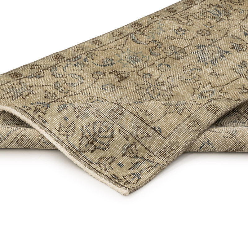 Alfombra Vintage Turca Anudada a Mano - 83 cm x 192 cm - K0083765