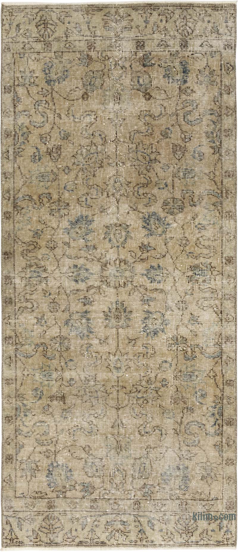 Alfombra Vintage Turca Anudada a Mano - 83 cm x 192 cm - K0083765