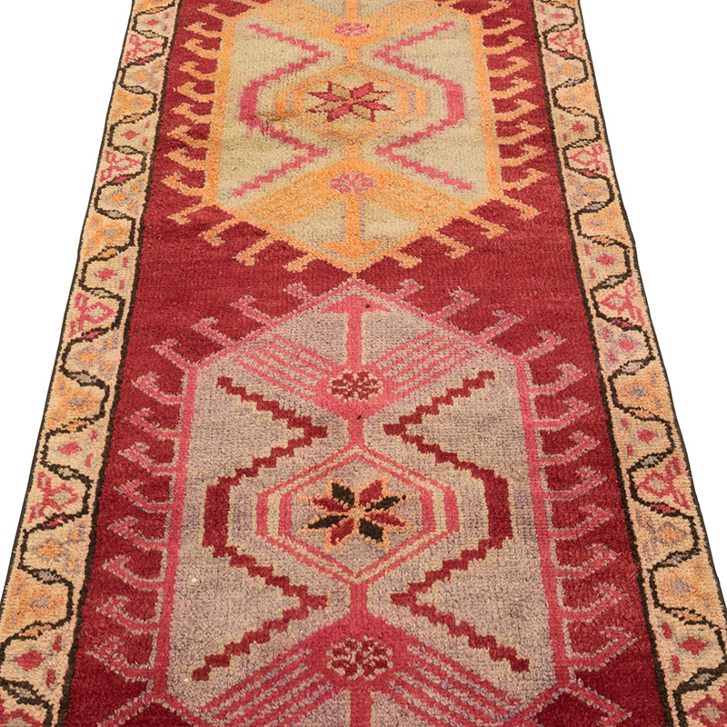 Vintage Anadolu Yolluk - 89 cm x 432 cm - K0083769