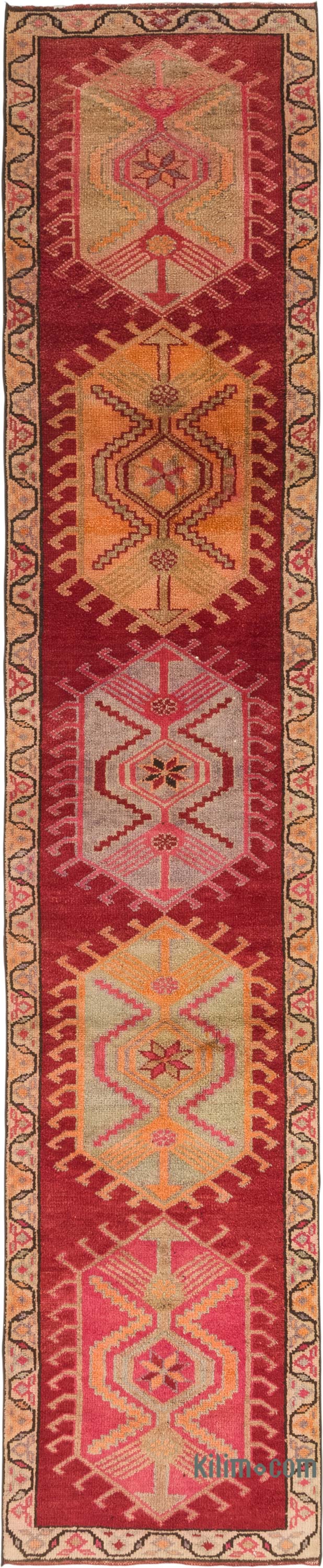 Vintage Anadolu Yolluk - 89 cm x 432 cm - K0083769