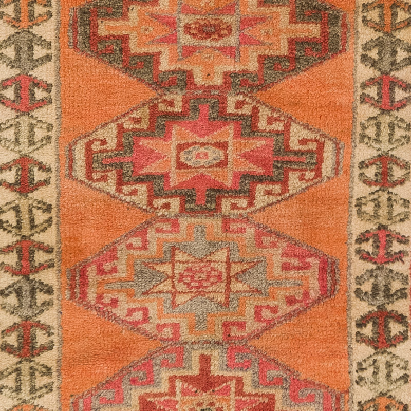 Alfombra Vintage de pasillo - 80 cm x 301 cm - K0083770