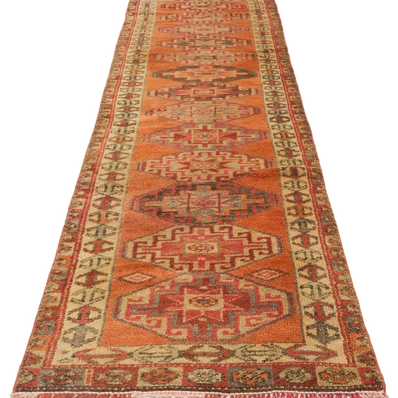 Alfombra Vintage de pasillo - 80 cm x 301 cm - K0083770