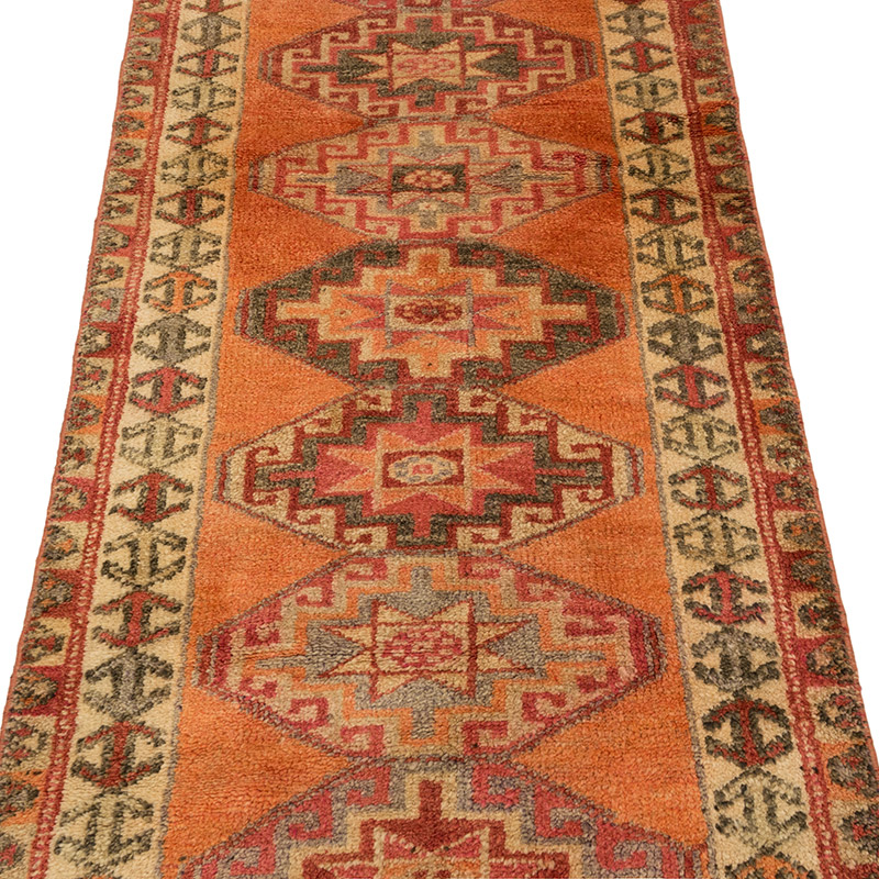 Alfombra Vintage de pasillo - 80 cm x 301 cm - K0083770