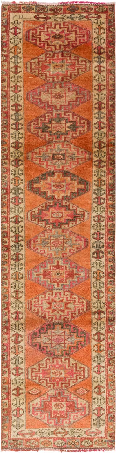 Alfombra Vintage de pasillo - 80 cm x 301 cm