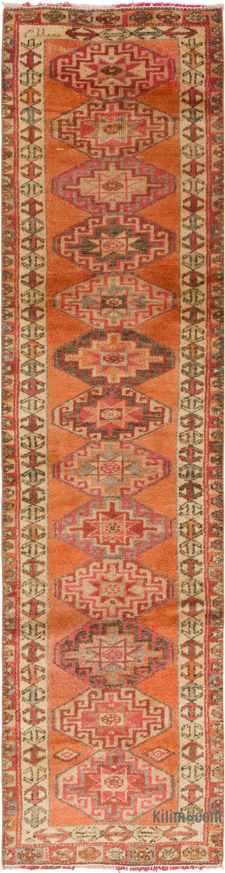 Alfombra Vintage de pasillo - 80 cm x 301 cm - K0083770