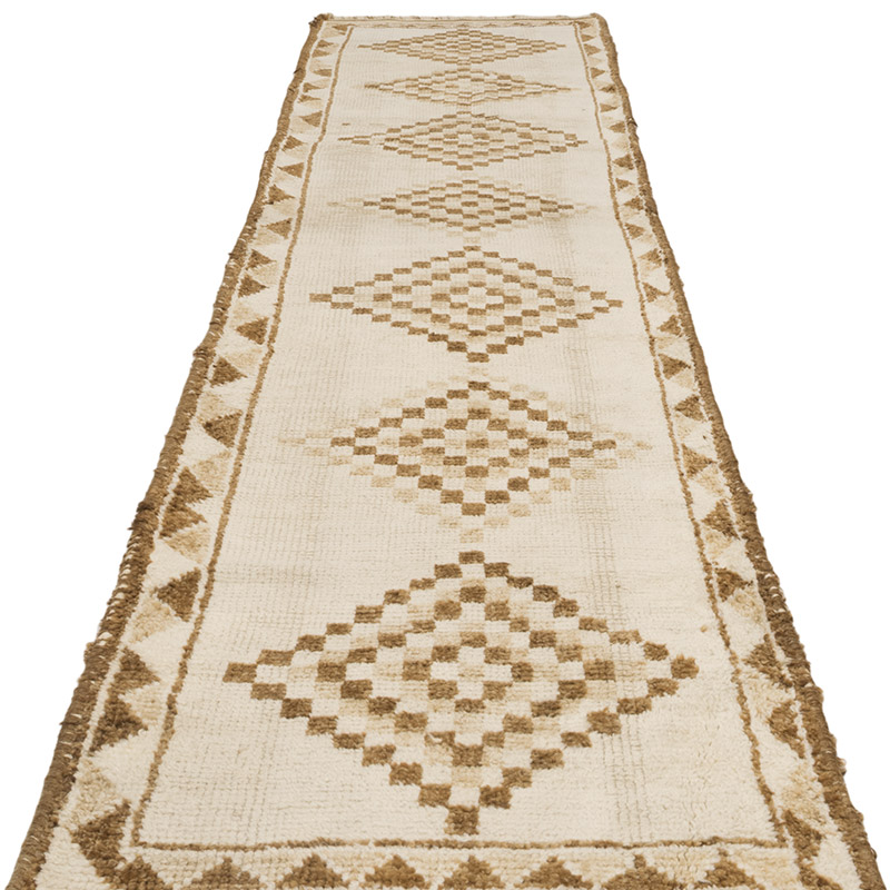 Vintage Tribal Runner Rug - 2' 10" x 11' 10" (34" x 142") - K0083771