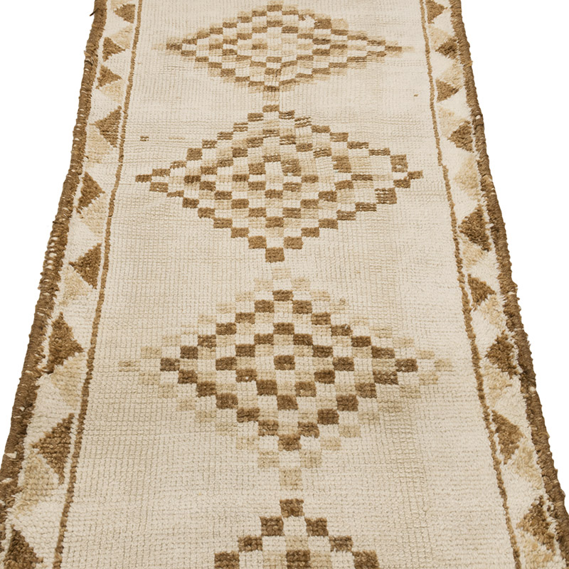Vintage Tribal Runner Rug - 2' 10" x 11' 10" (34" x 142") - K0083771