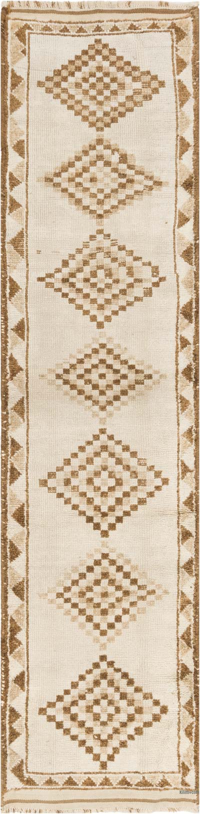 Vintage Tribal Runner Rug - 2' 10" x 11' 10" (34" x 142")