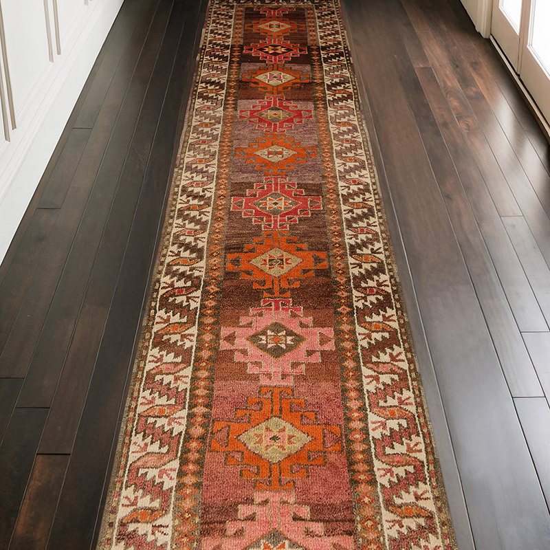 Vintage Anadolu Yolluk - 100 cm x 357 cm - K0083772