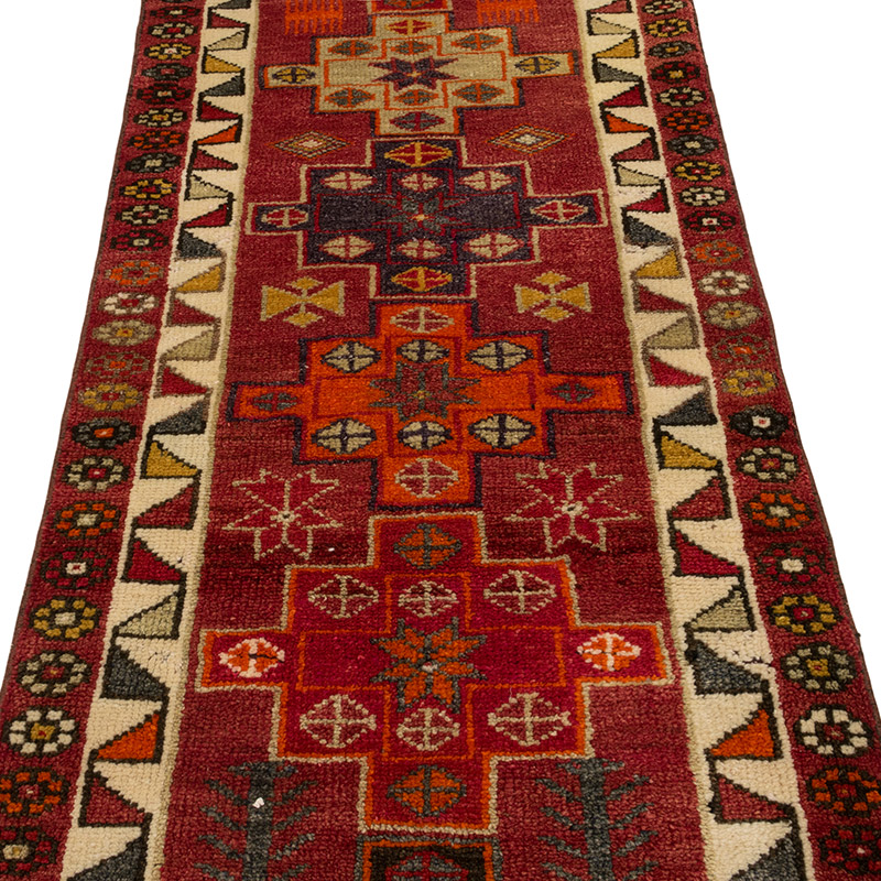 Vintage Anadolu Yolluk - 83 cm x 351 cm - K0083774