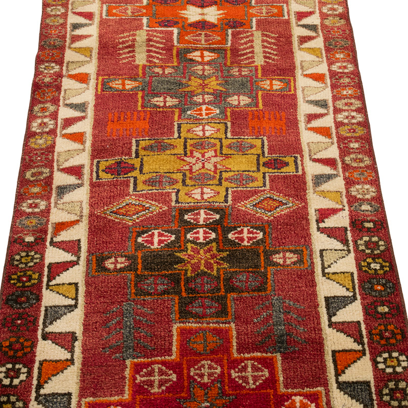 Vintage Anadolu Yolluk - 83 cm x 351 cm - K0083774